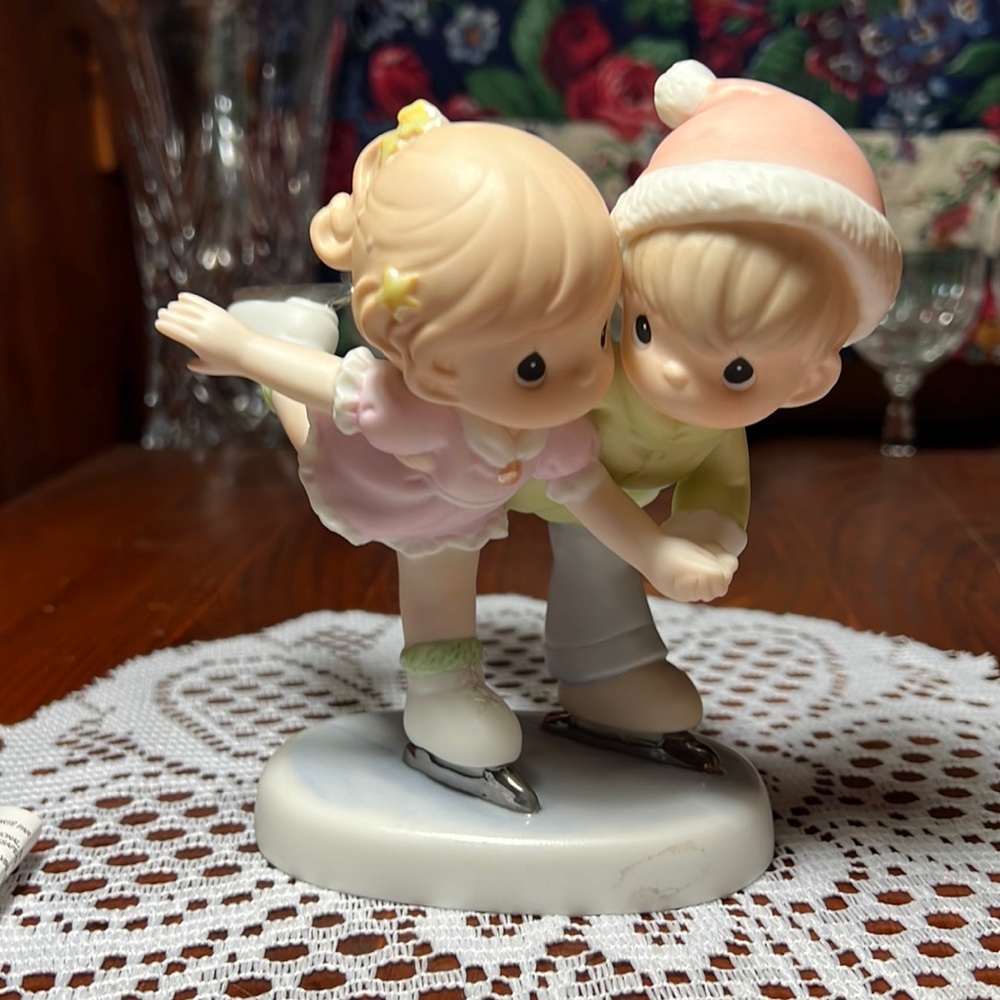 Precious Moments by Enesco Sharing our winter wonderland figurine